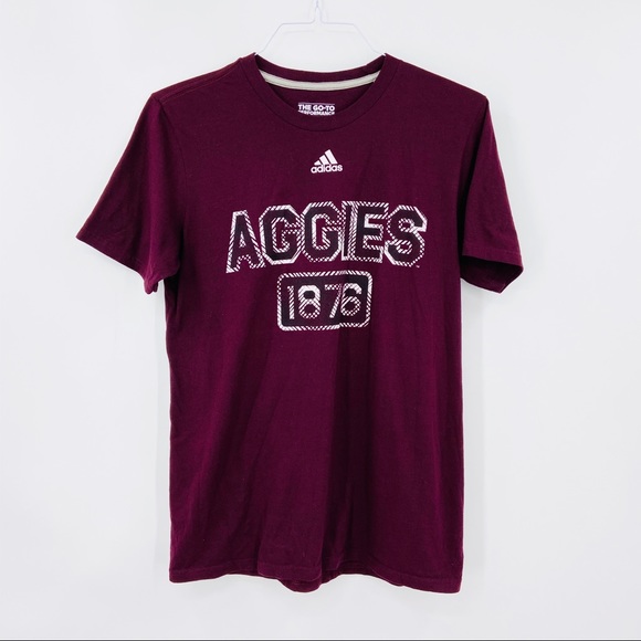 adidas Other - ADIDAS Texas A&M Go-To Performance T-Shirt Aggies